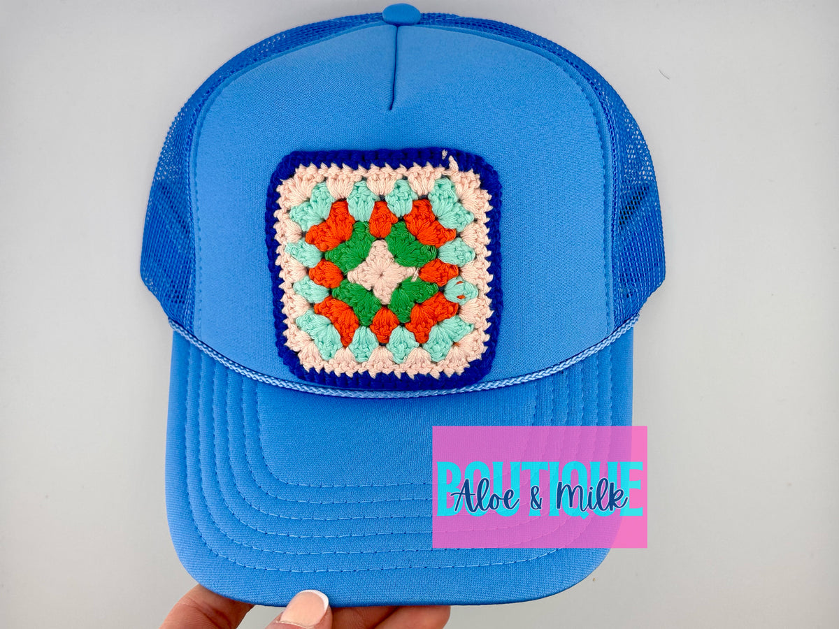 Granny Square Crochet patch, granny square