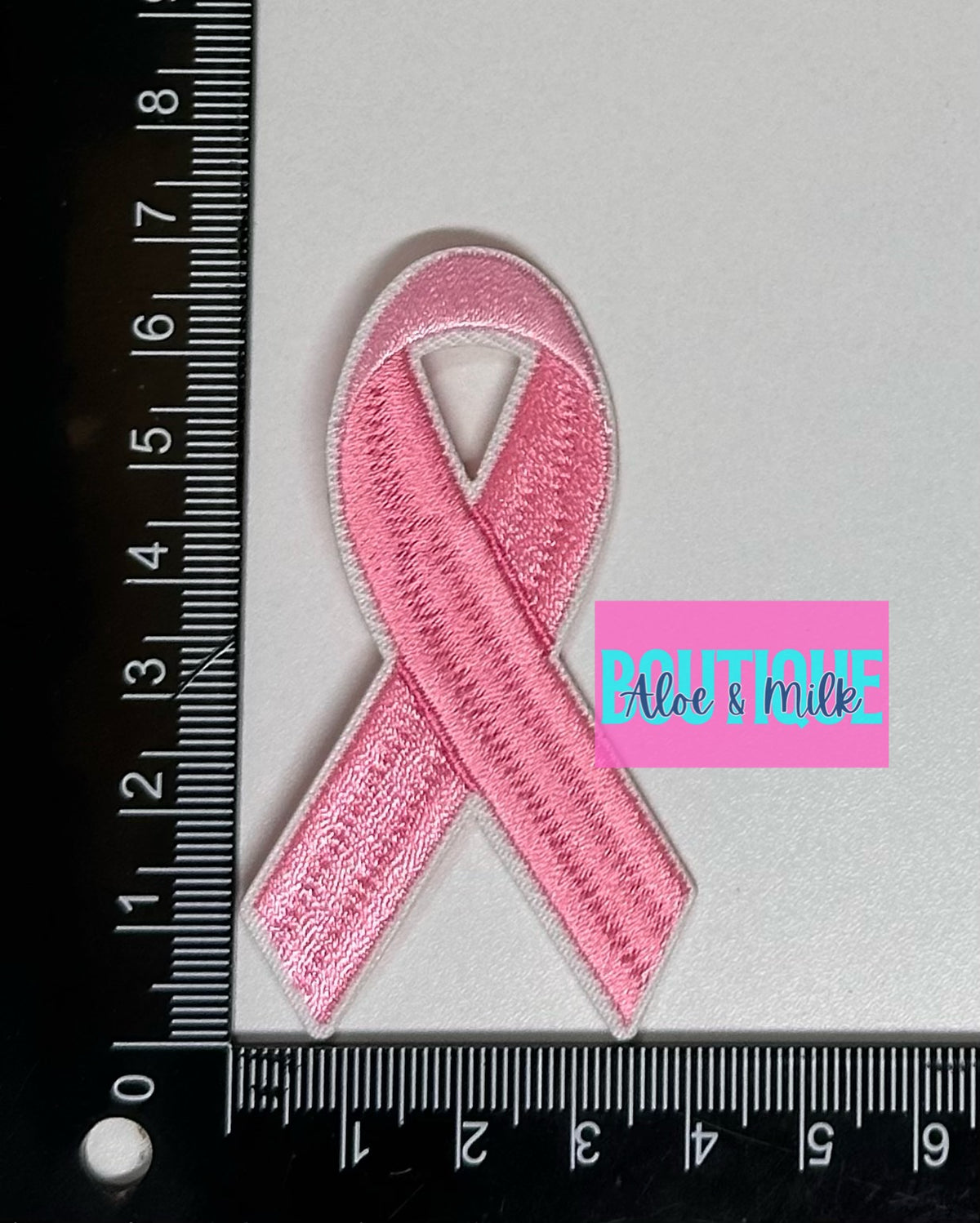 Cancer Ribbon Patch, awareness patches, cancer patches, ribbon patches