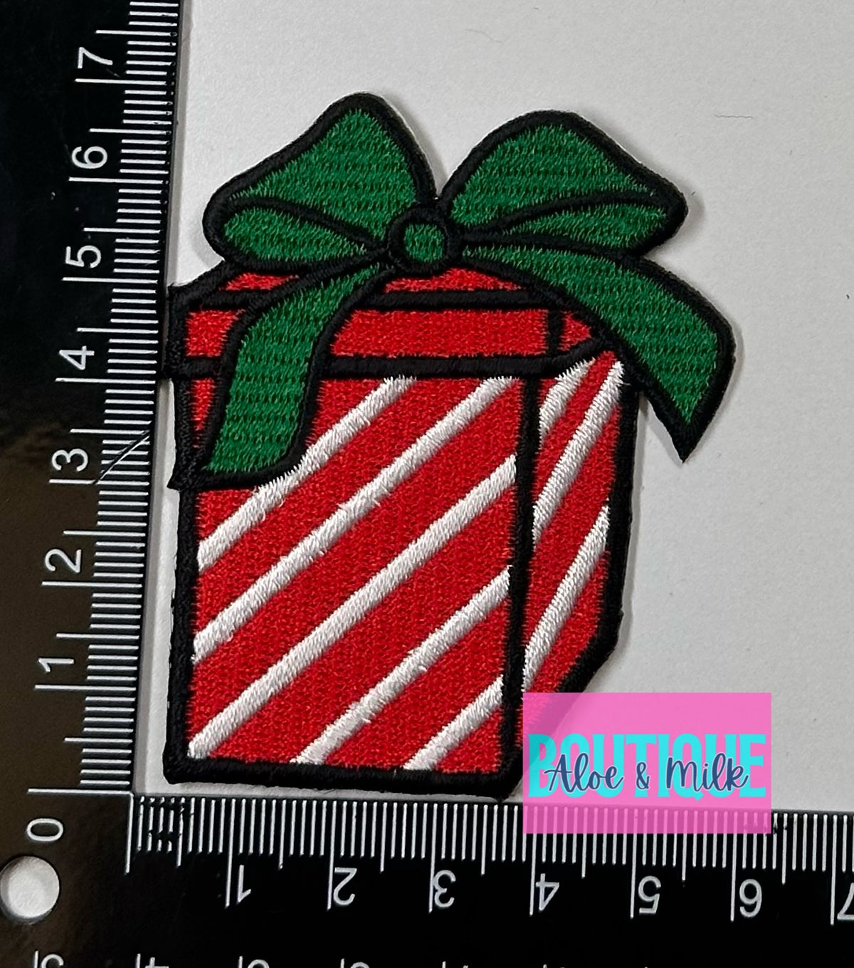 Christmas Gift with Bow Red
