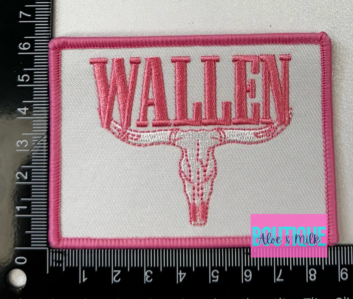 Wallen Pink Patch, wallen patches, morgan wallen hat, morgan wallen patch