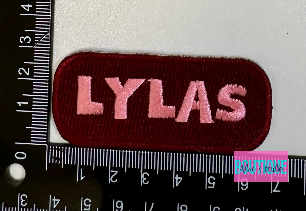 LYLAS Black on White