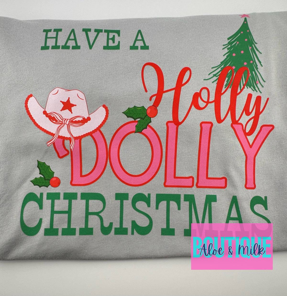 Holly Dolly Christmas T-Shirt