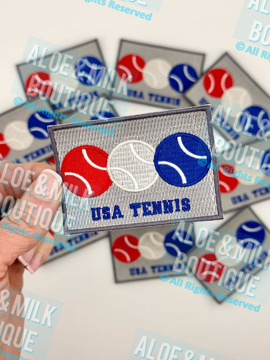 Tennis USA Patch