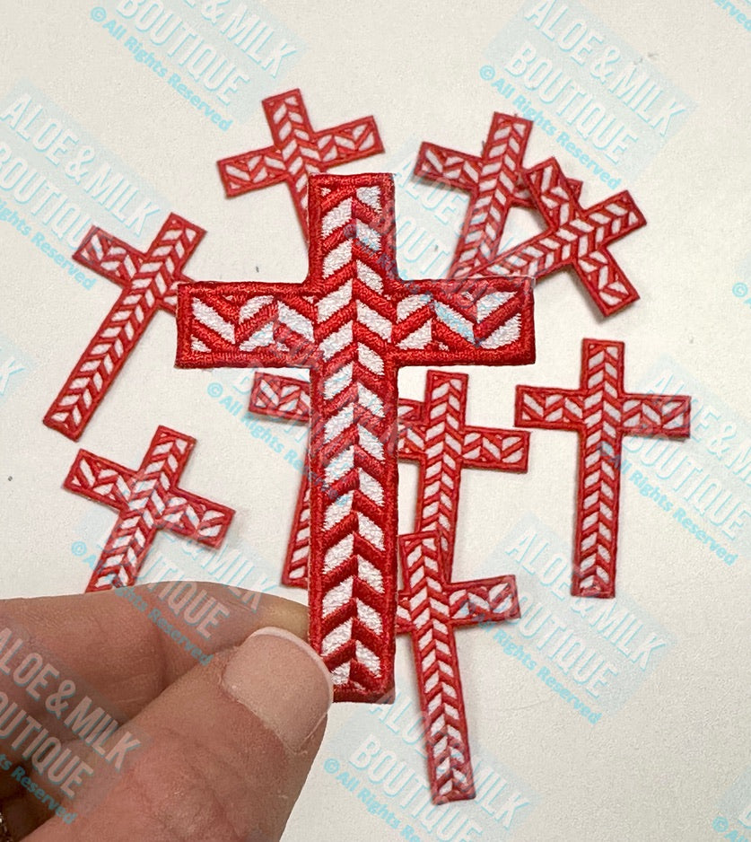 Cross Chevron Patch