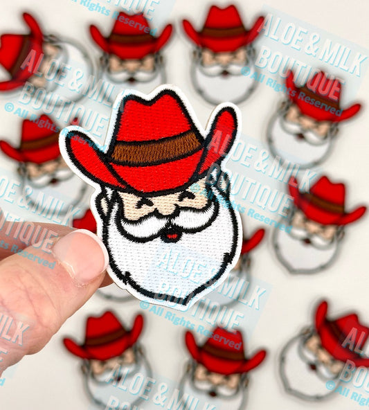 Christmas Western Santa
