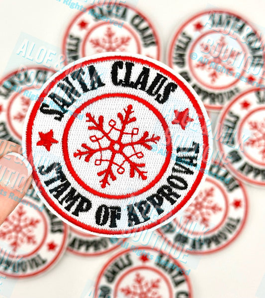 Christmas Santa Stamp of Approval
