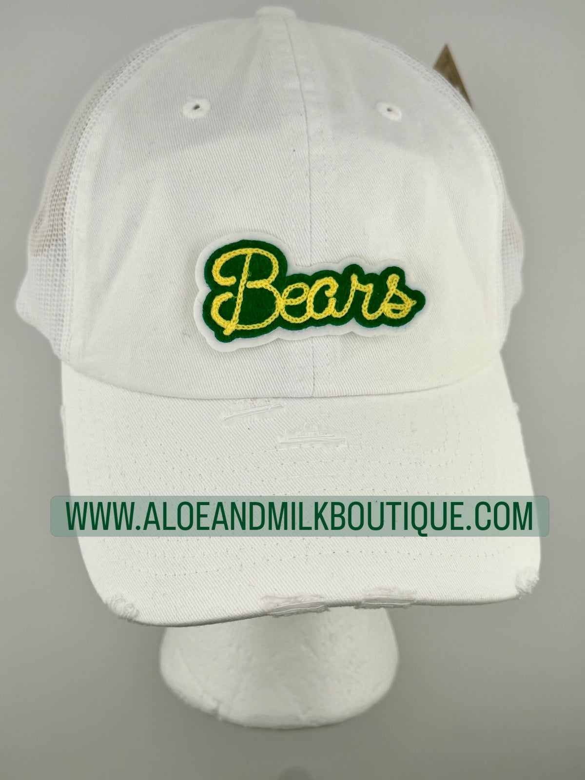 Chainstitch Bears Patch, Football, Game Day, Baylor