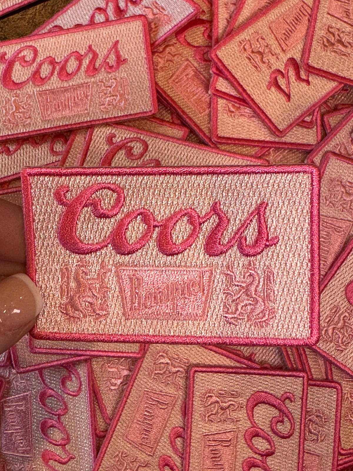 Coors Banquet Pink Patch