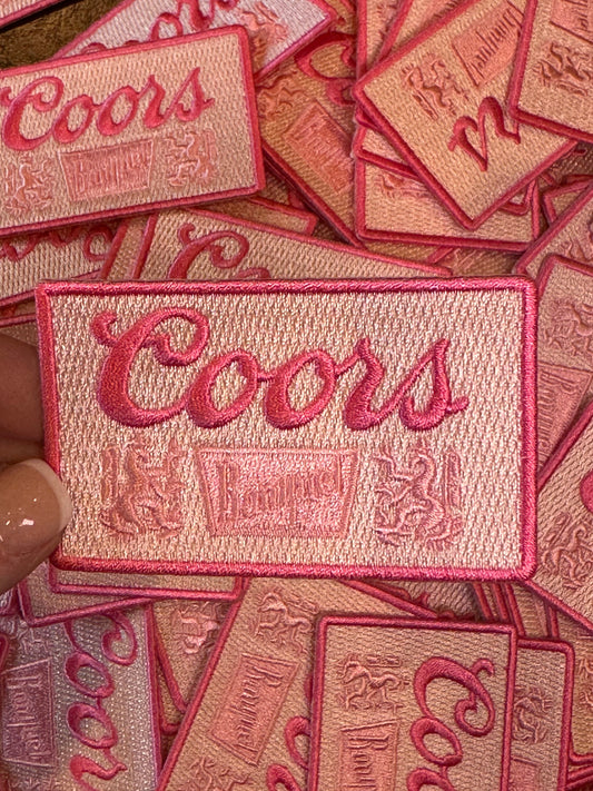 Coors Banquet Pink Patch