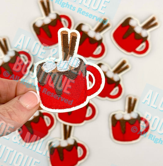 Christmas Cocoa Mug Patch