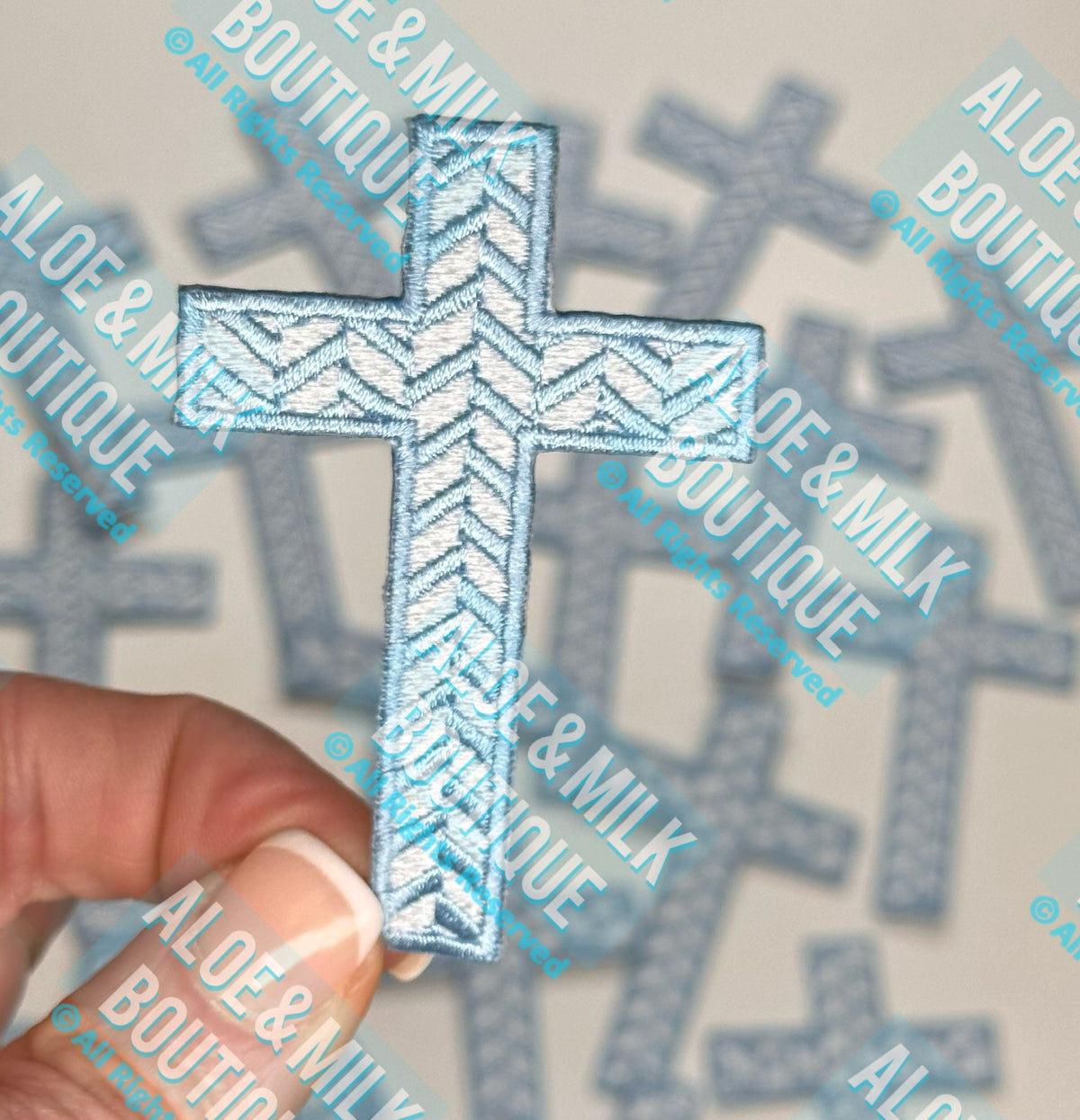 Cross Chevron Patch