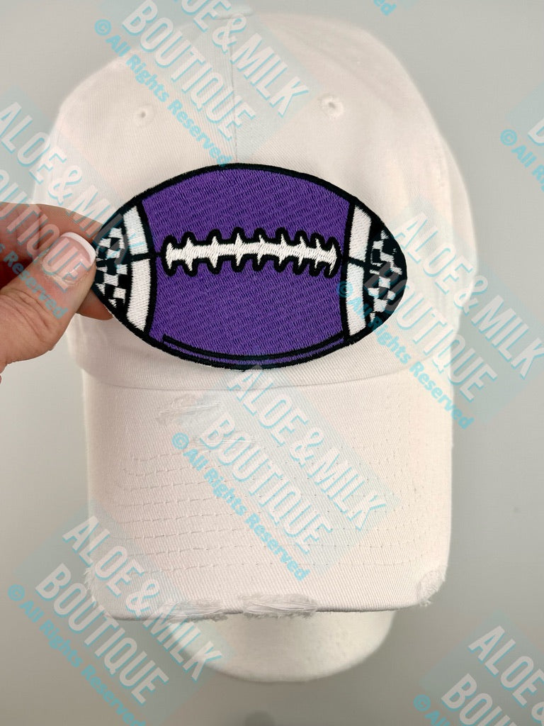 Football Team Color Embroidered Patch