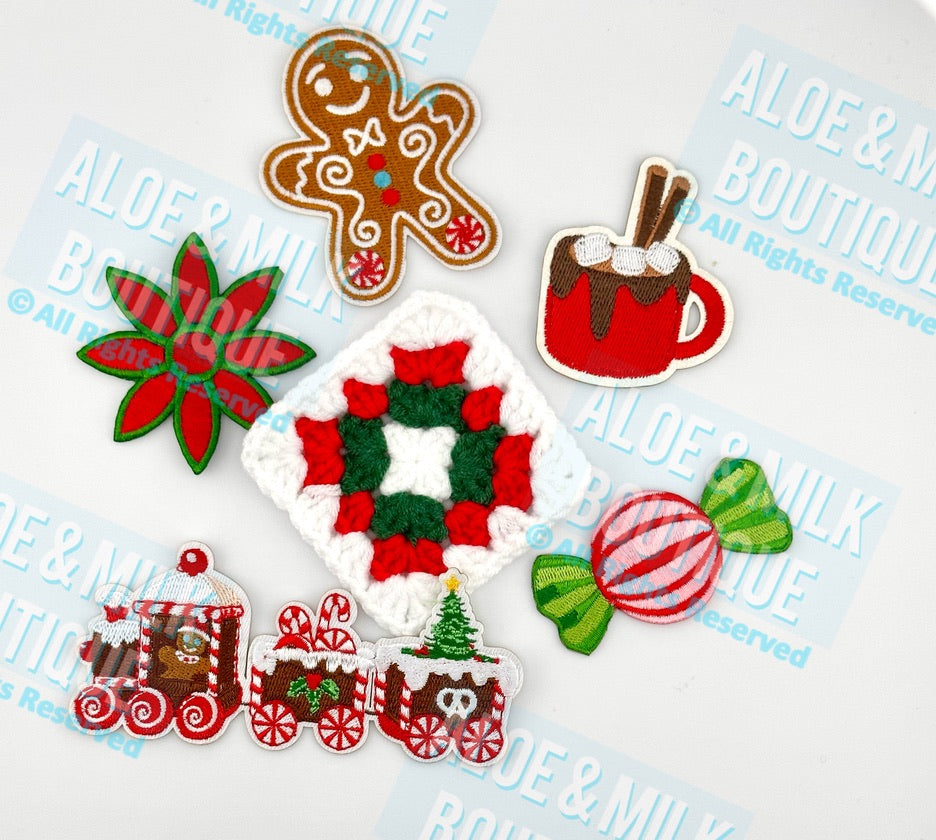 Christmas Train Patch