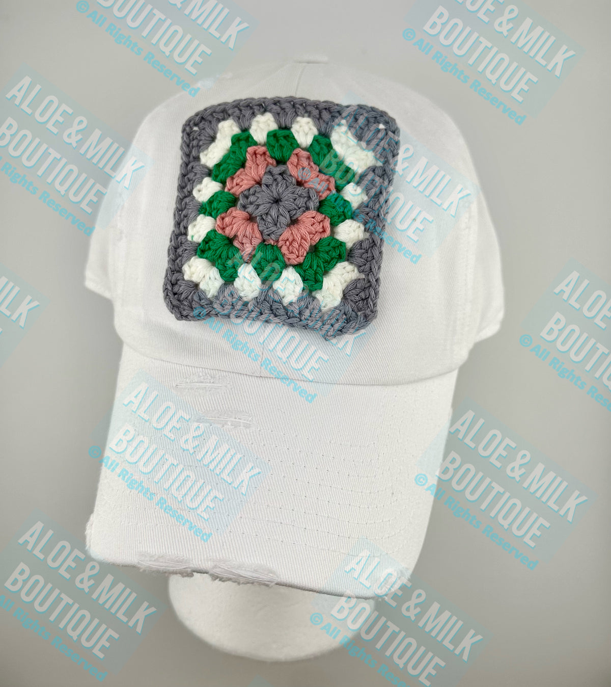 Granny Squares Crochet Earth Tones