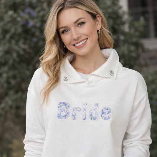 Bride Applique Sweatshirt