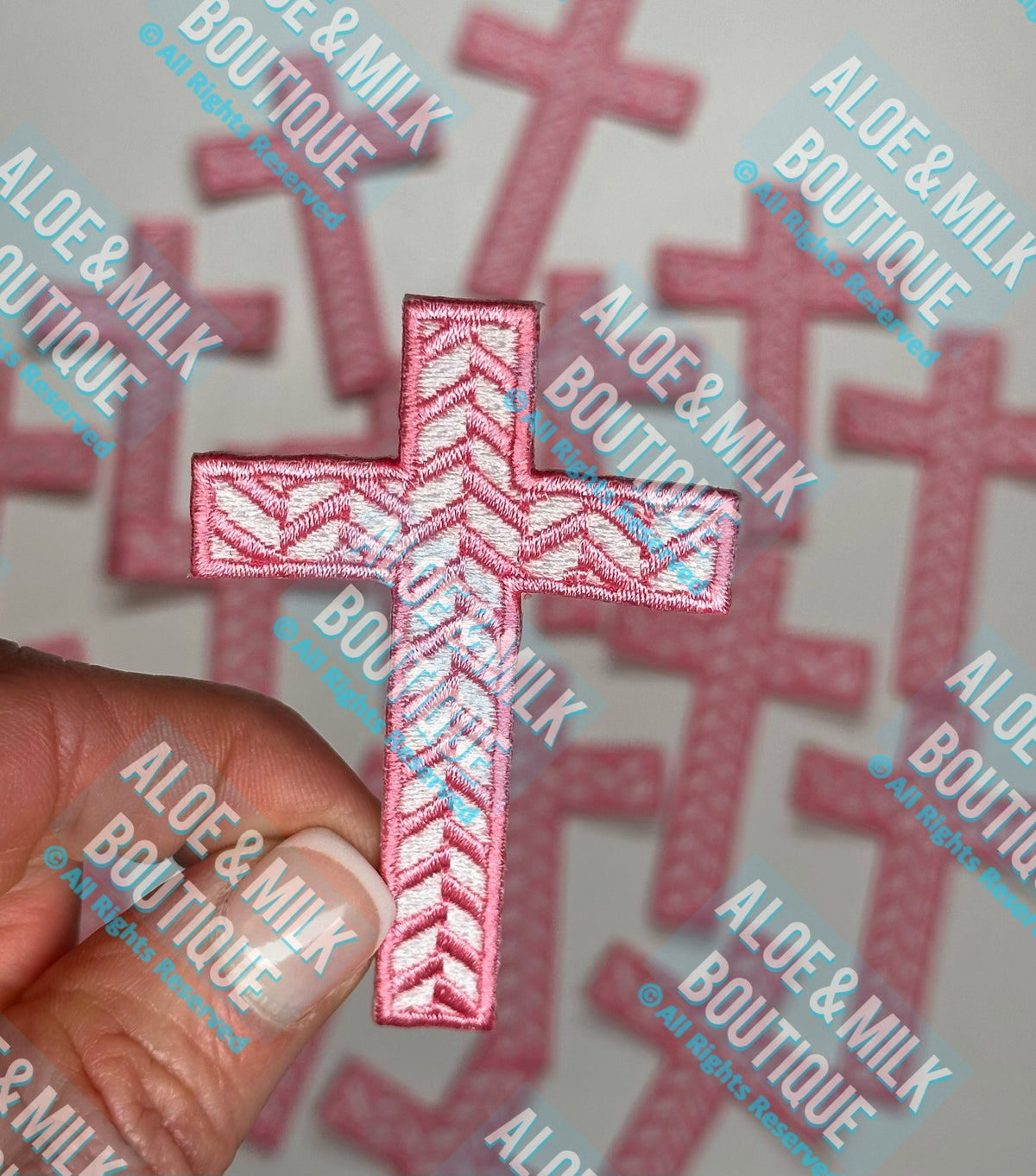 Cross Chevron Patch