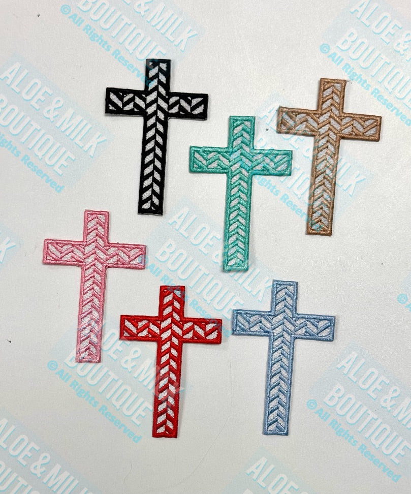 Cross Chevron Patch