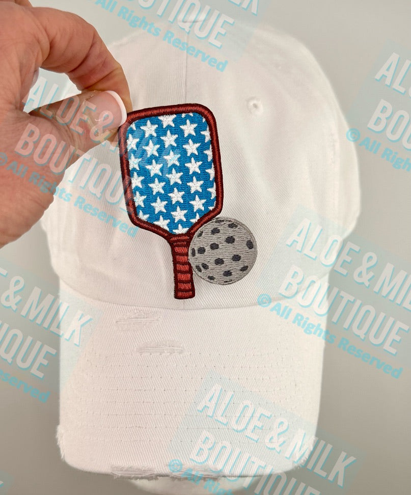 Pickleball Paddle with ball