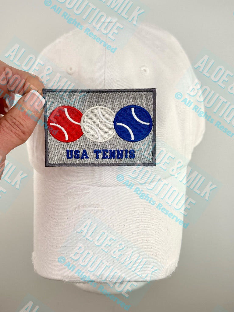 Tennis USA Patch