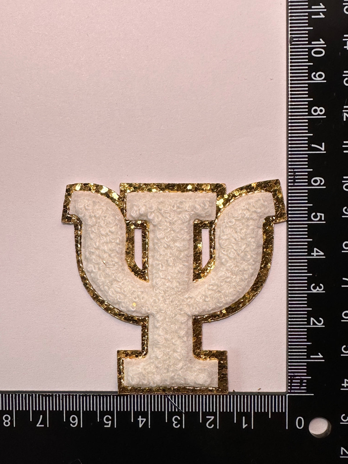 Greek Psi Alphabet Patch