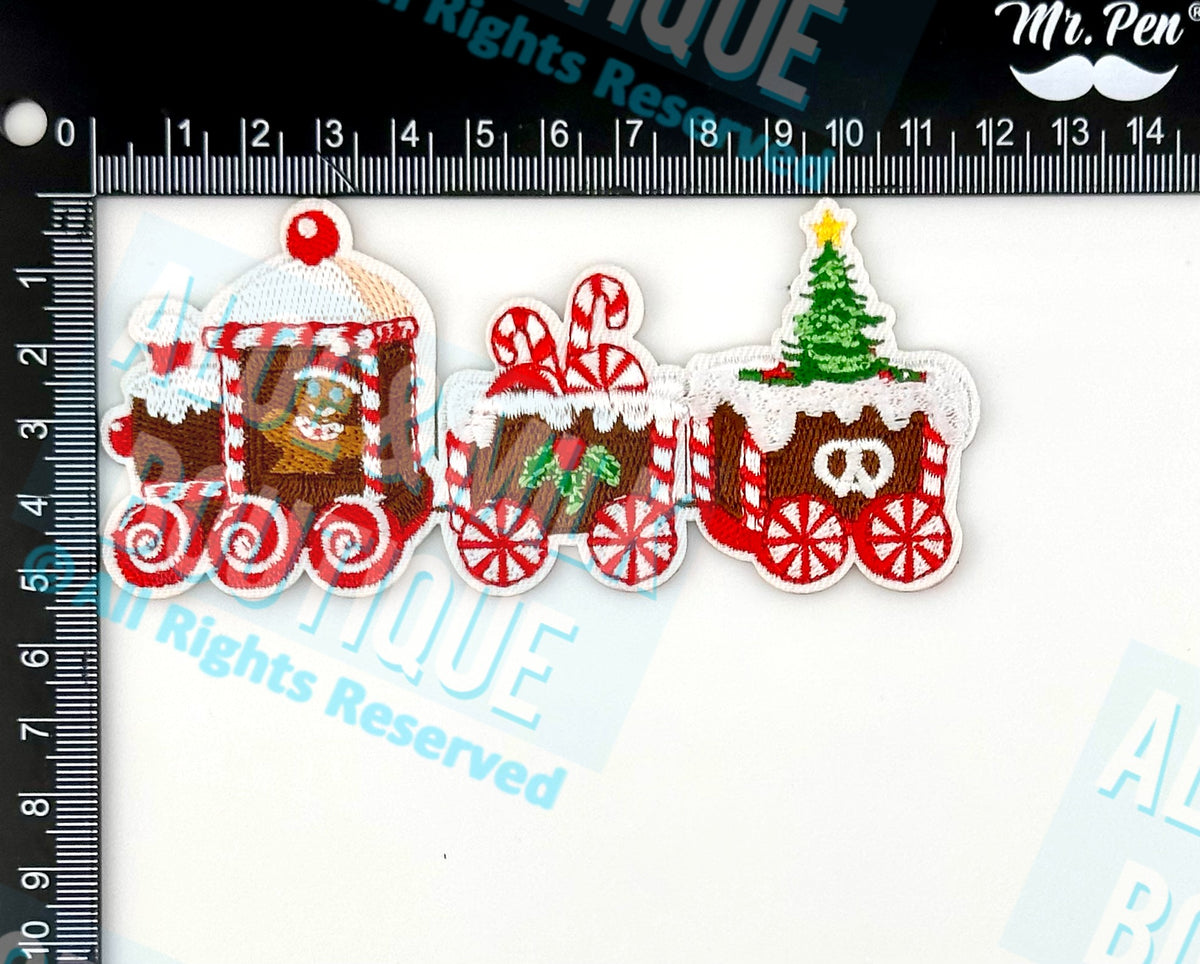 Christmas Train Patch