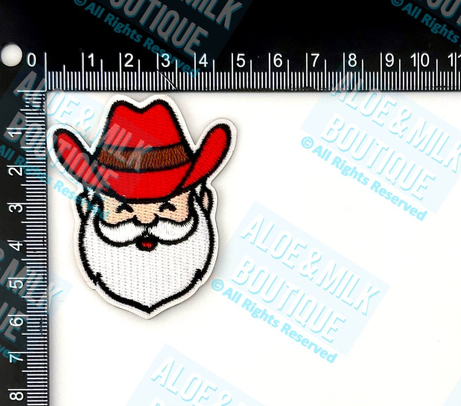 Christmas Western Santa