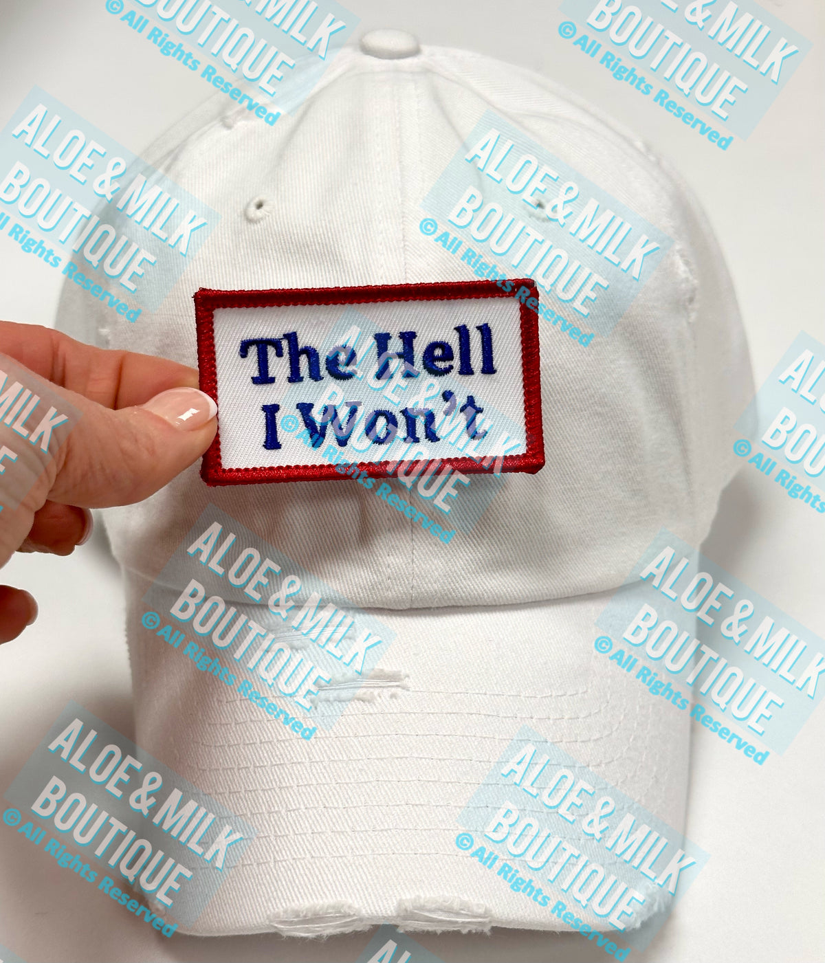 The Hell I Wont John Wayne Patch, John Wayne patches, The hell I won't patch