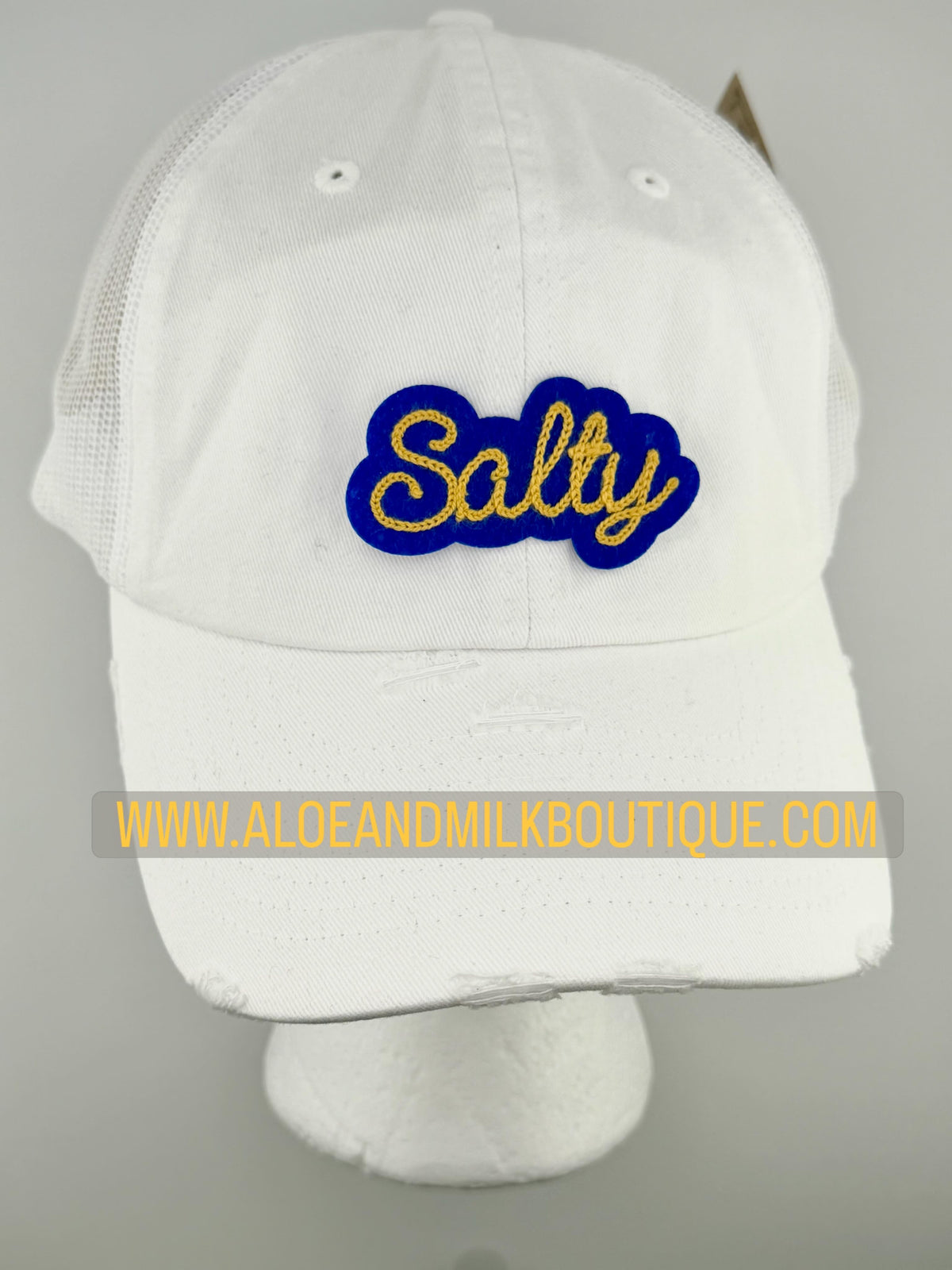Salty Chainstitch Patch, Beach patches