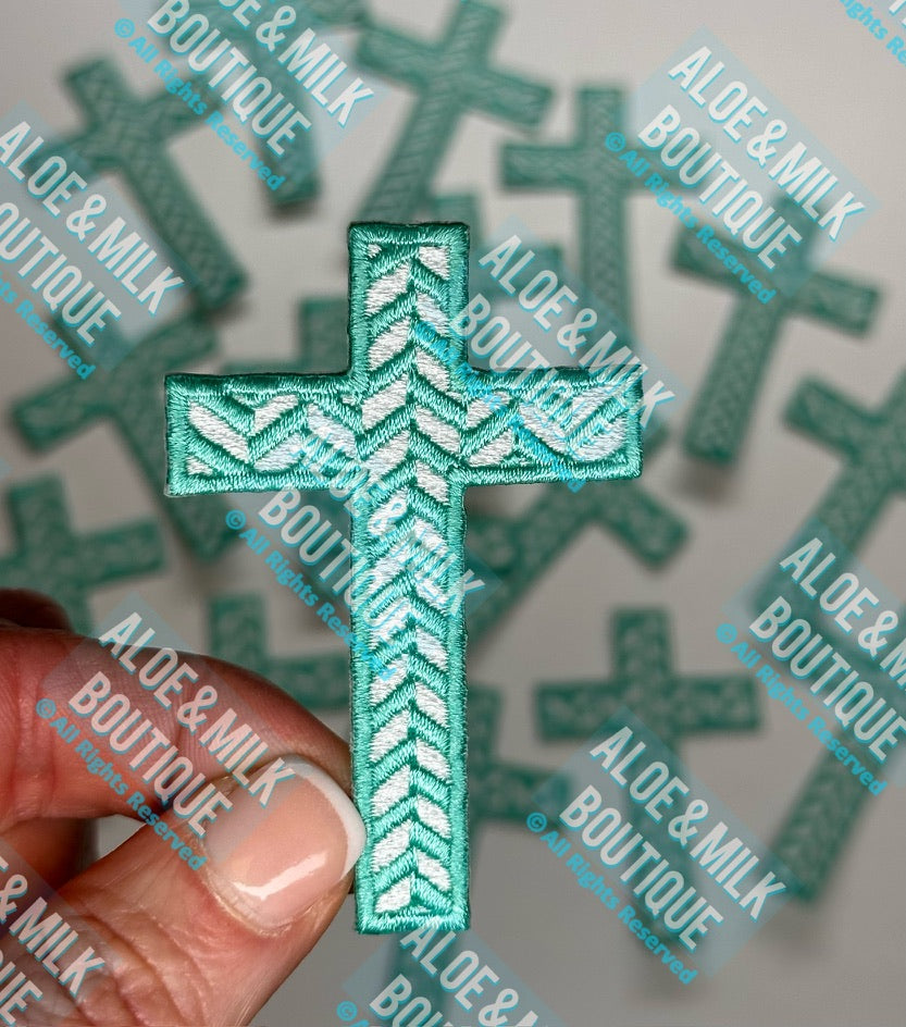 Cross Chevron Patch