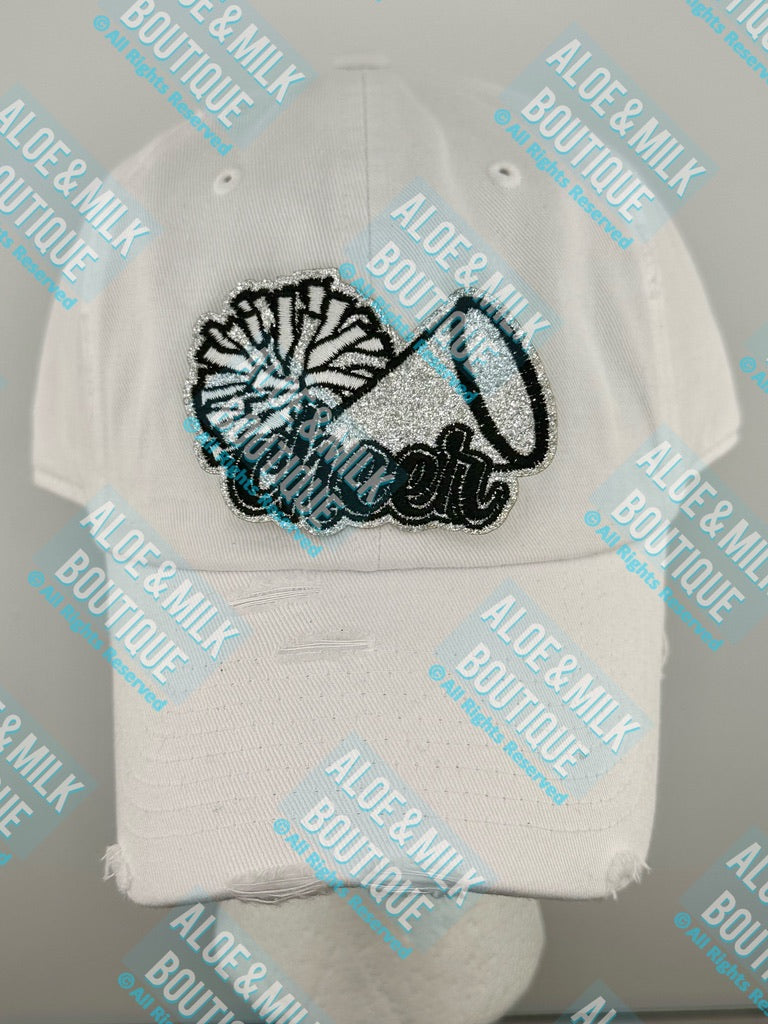 Cheer Glitter megaphone/pom