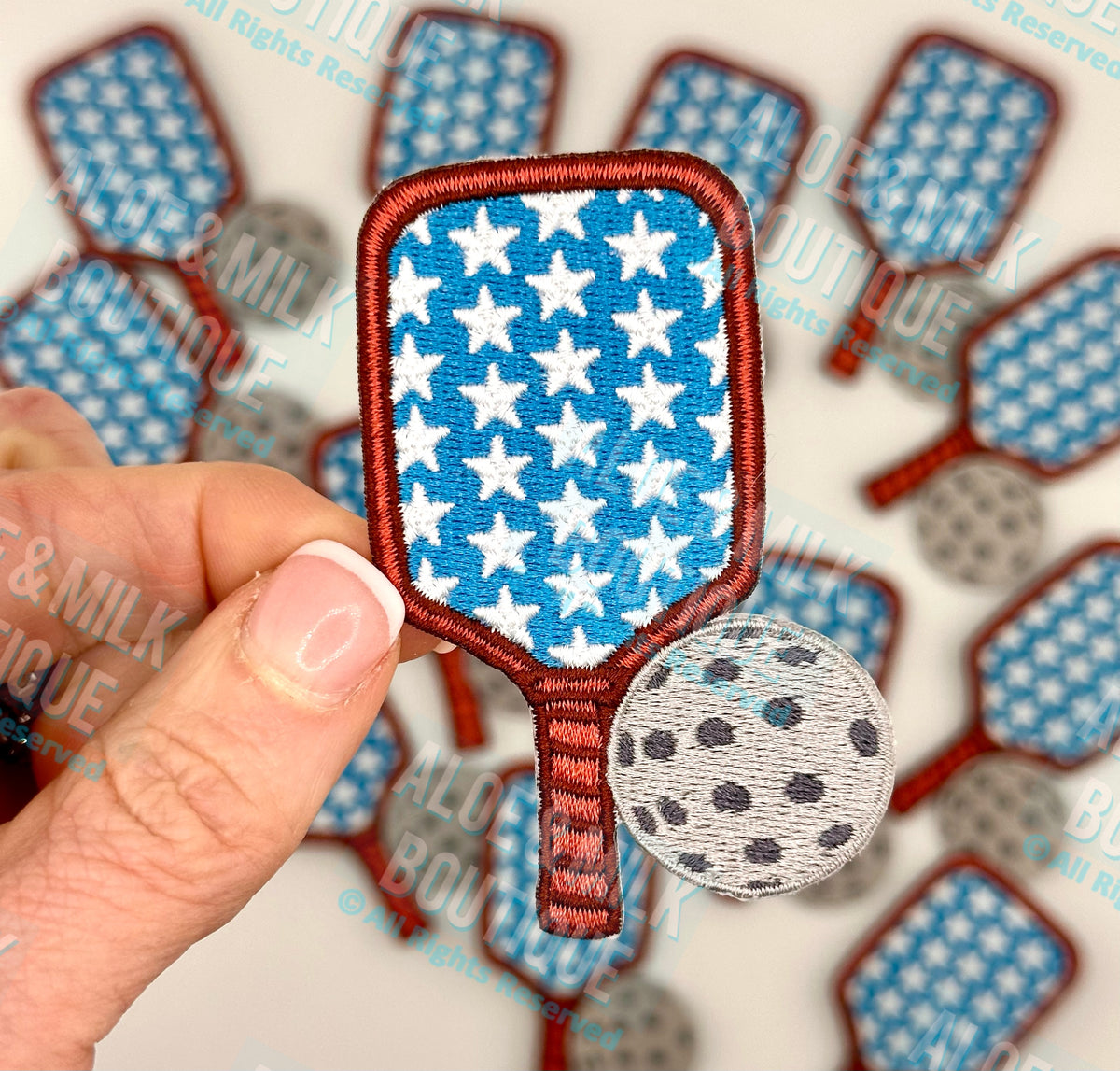 Pickleball Paddle with ball