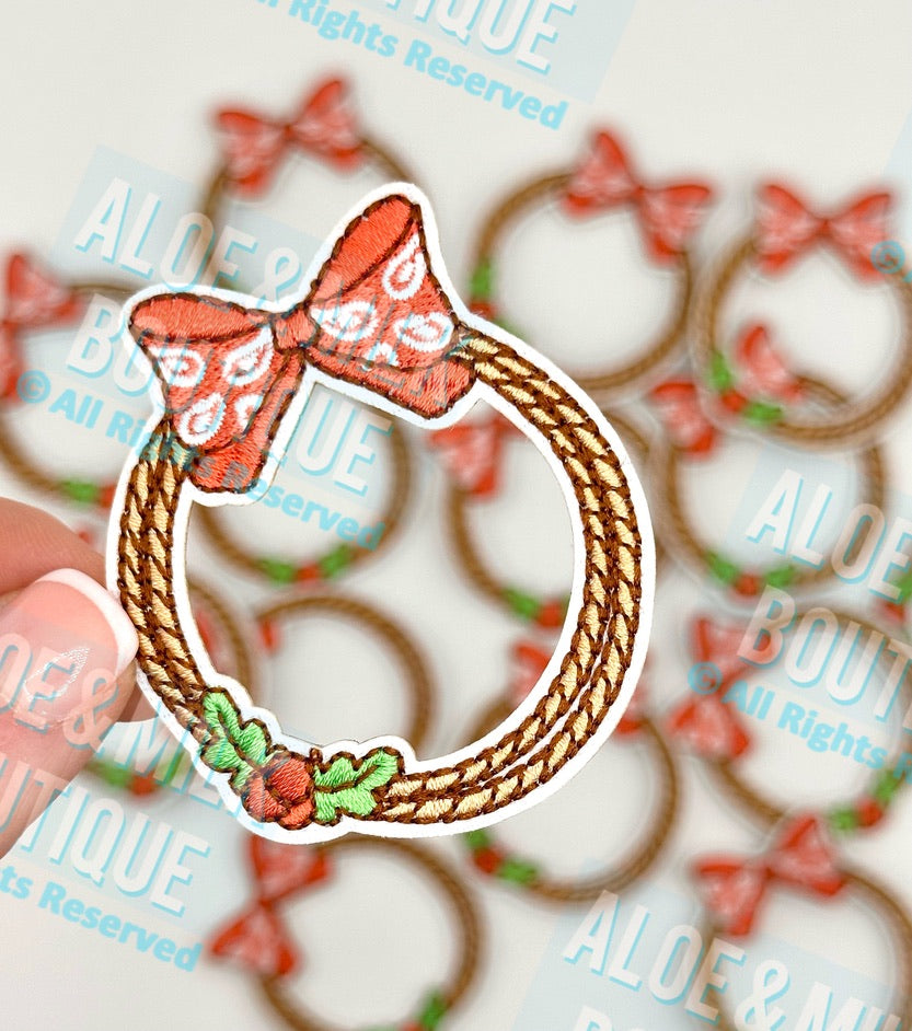 Christmas Rope Wreath