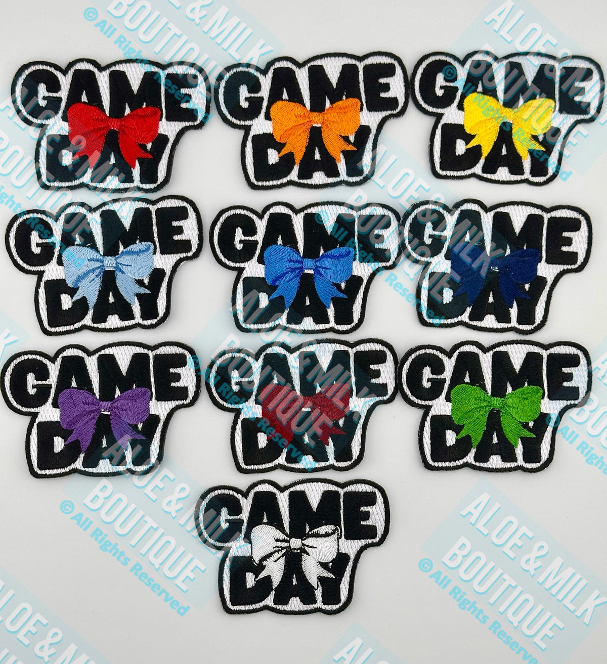 GameDay with Bow Team Colors