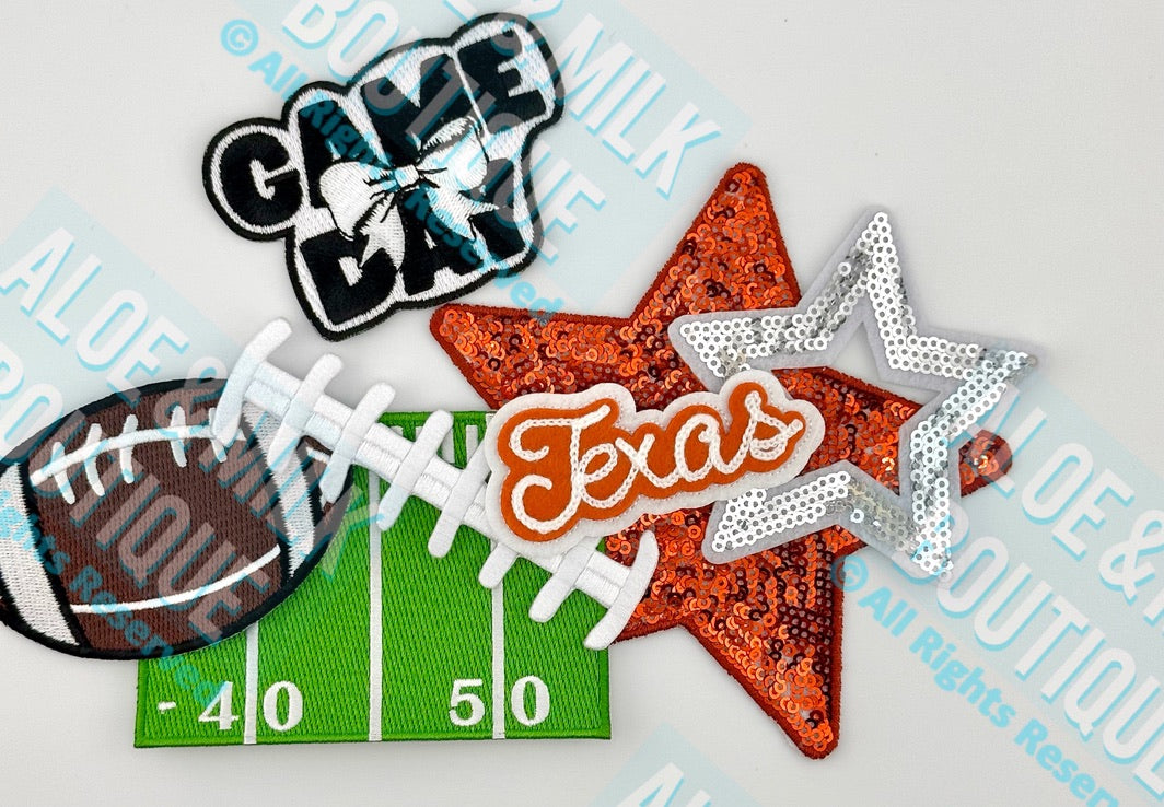 Chainstitch Texas, Texas, UT, Longhorns, Game day, Football
