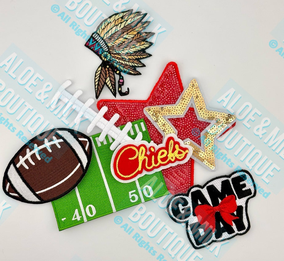 Chainstitch Chiefs Patch, gameday, Chiefs