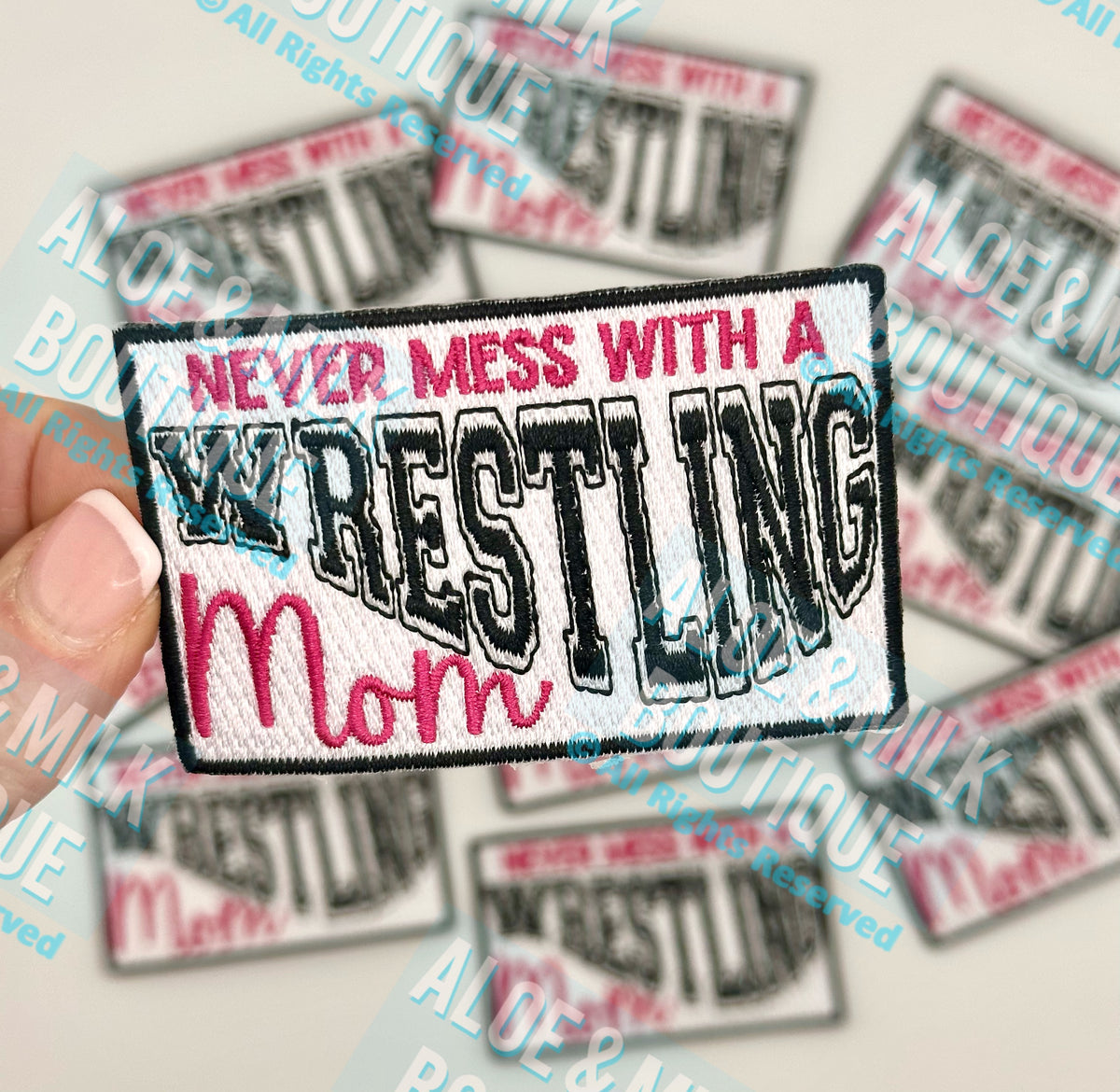 Wrestling Mom Patch