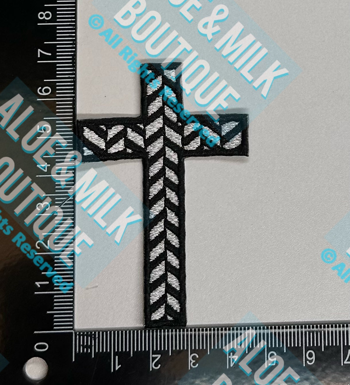 Cross Chevron Patch