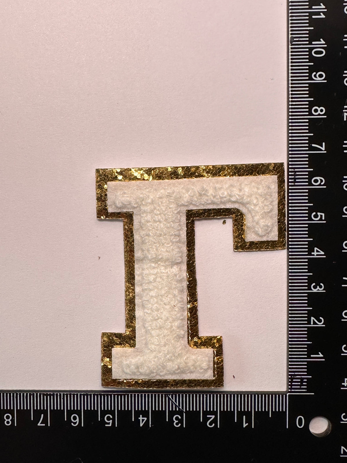 Greek Gamma Alphabet Patch