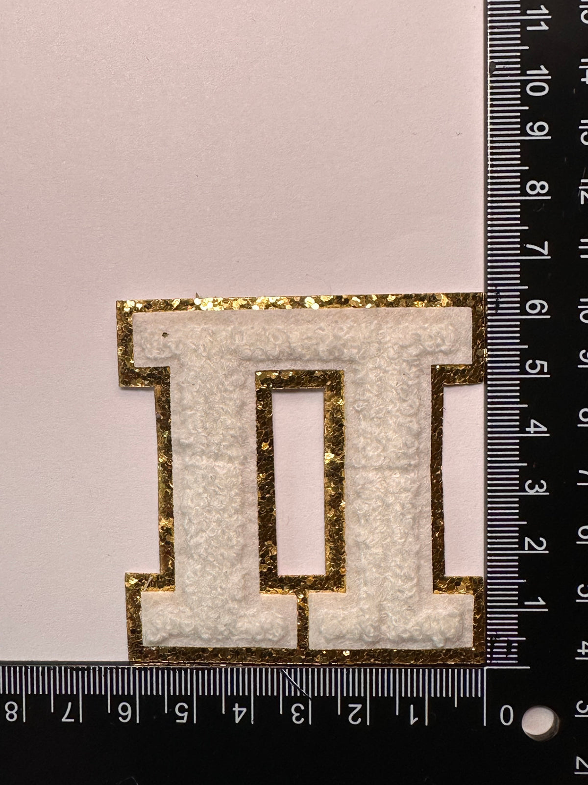 Greek Pi Alphabet Patch