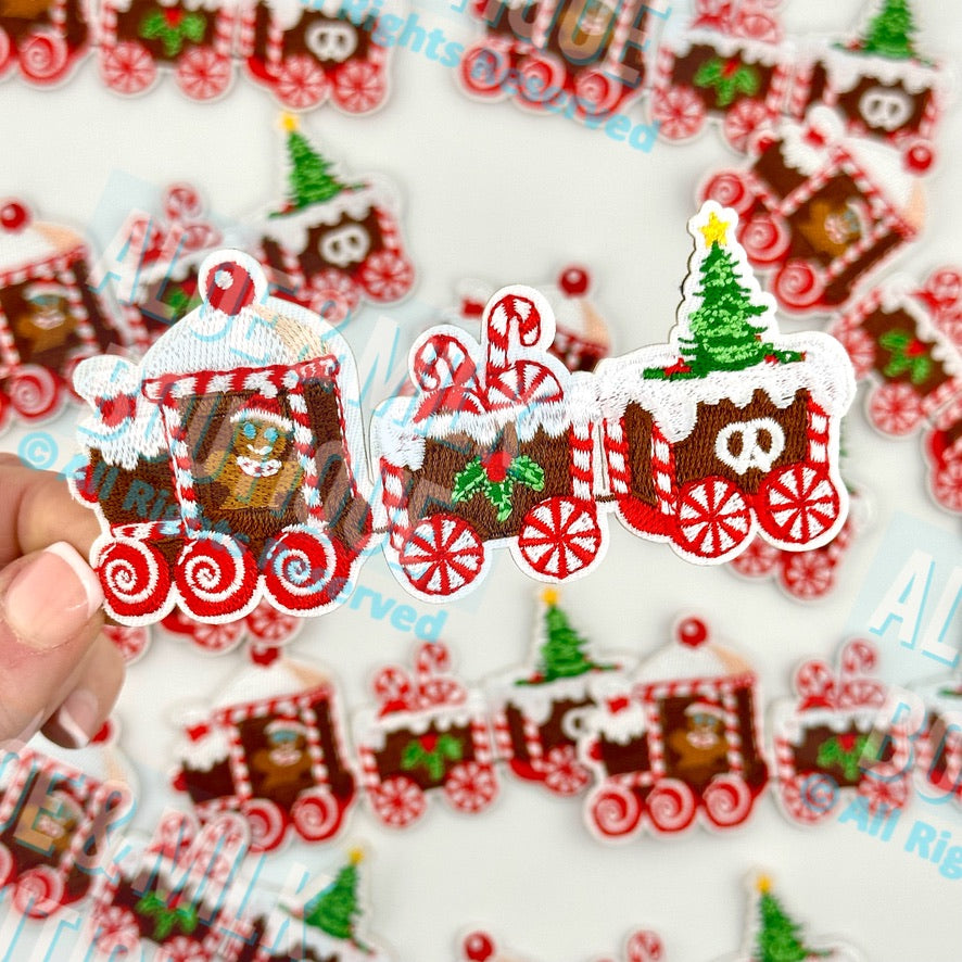 Christmas Train Patch