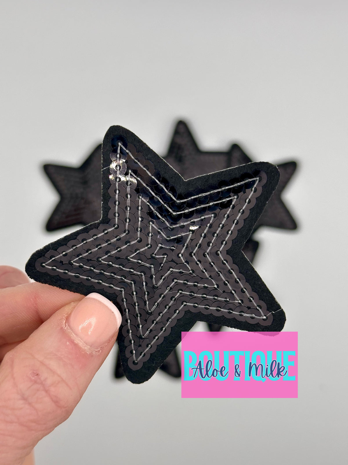 Sequin Star Small and Medium