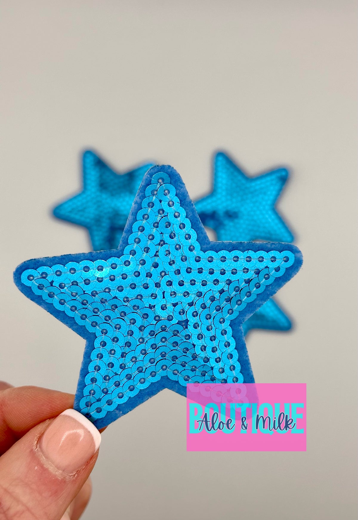 Sequin Star Small and Medium