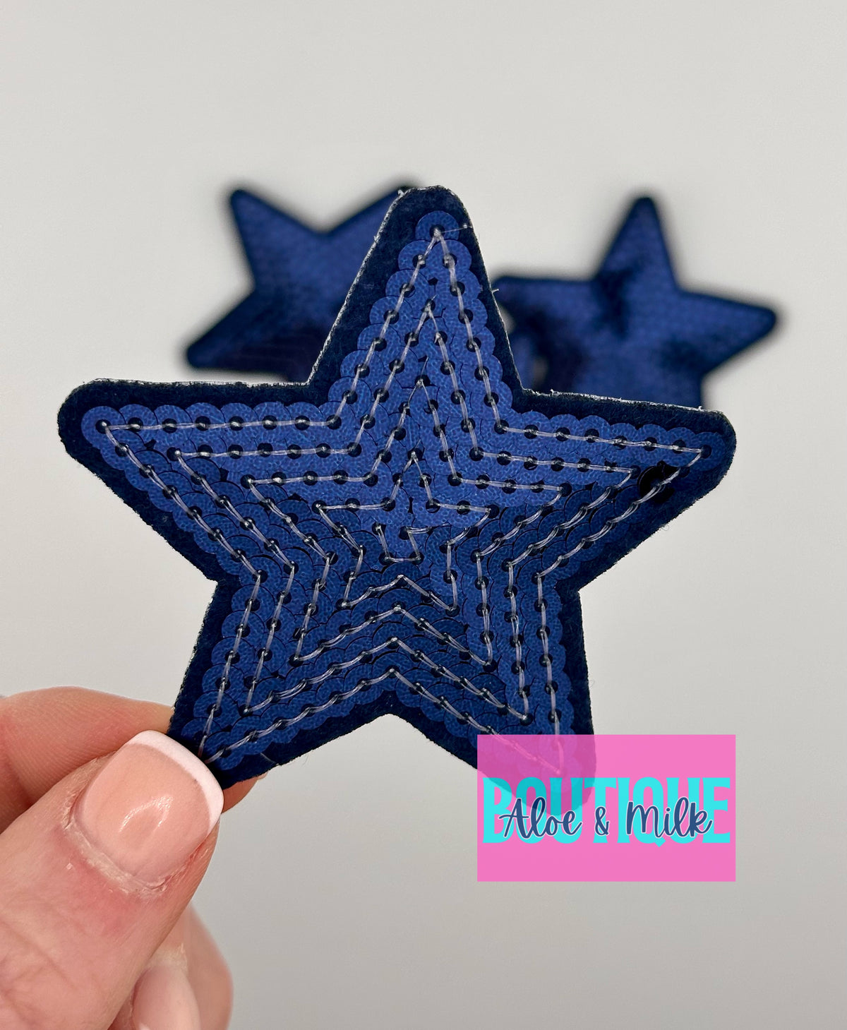Sequin Star Small and Medium