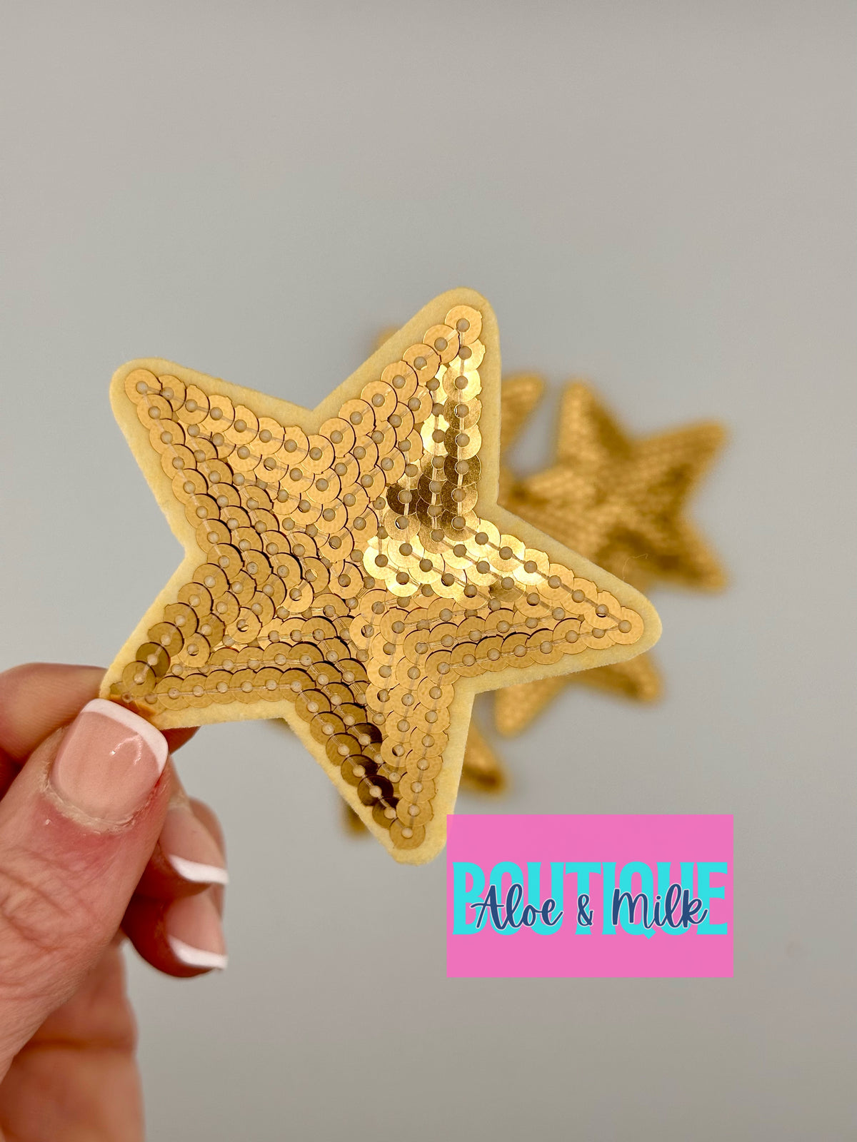 Sequin Star Small and Medium