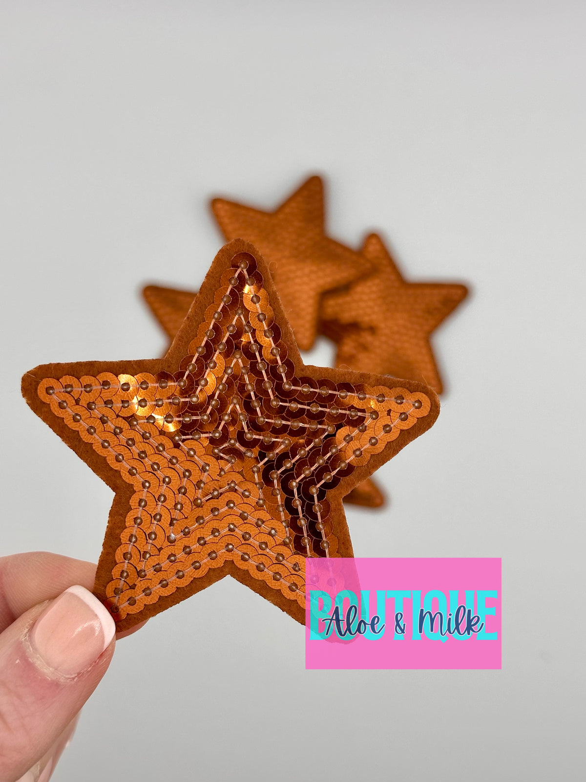 Sequin Star Small and Medium