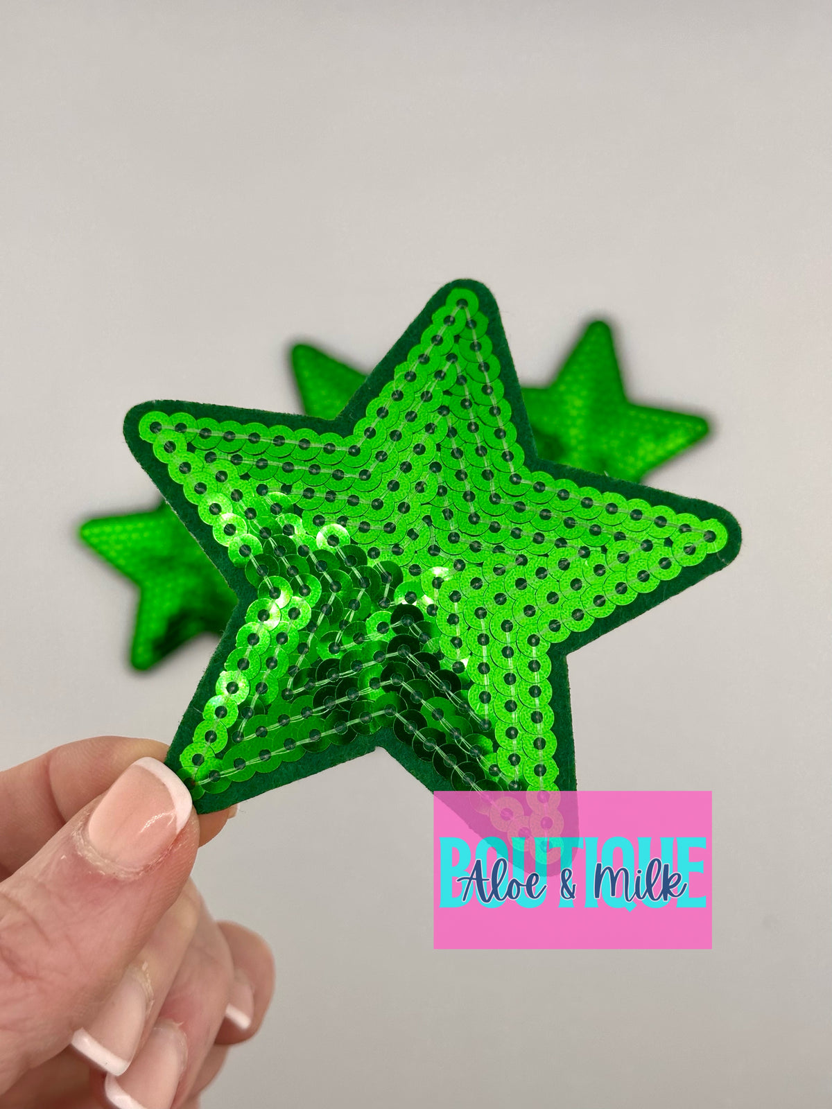 Sequin Star Small and Medium