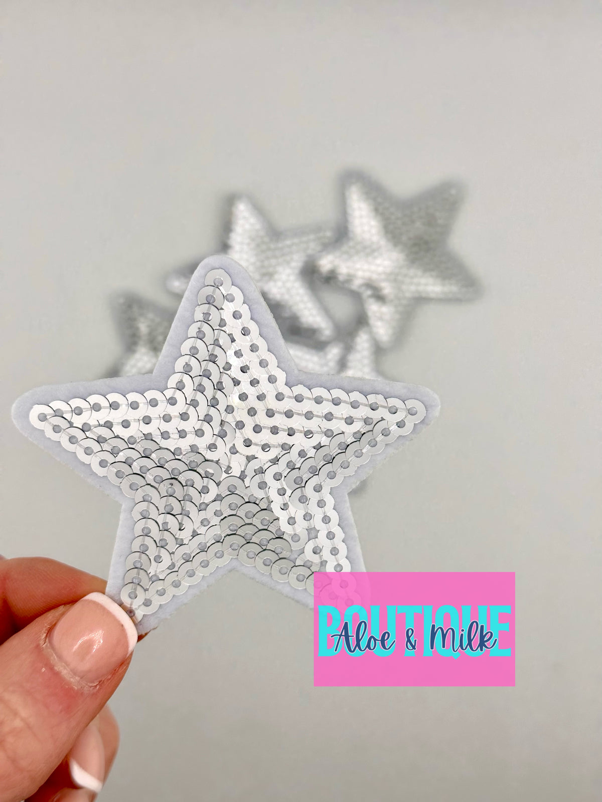 Sequin Star Small and Medium