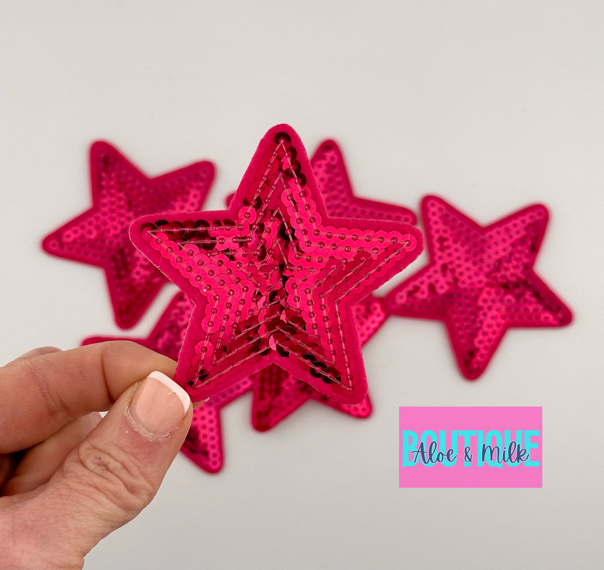 Sequin Star Small and Medium