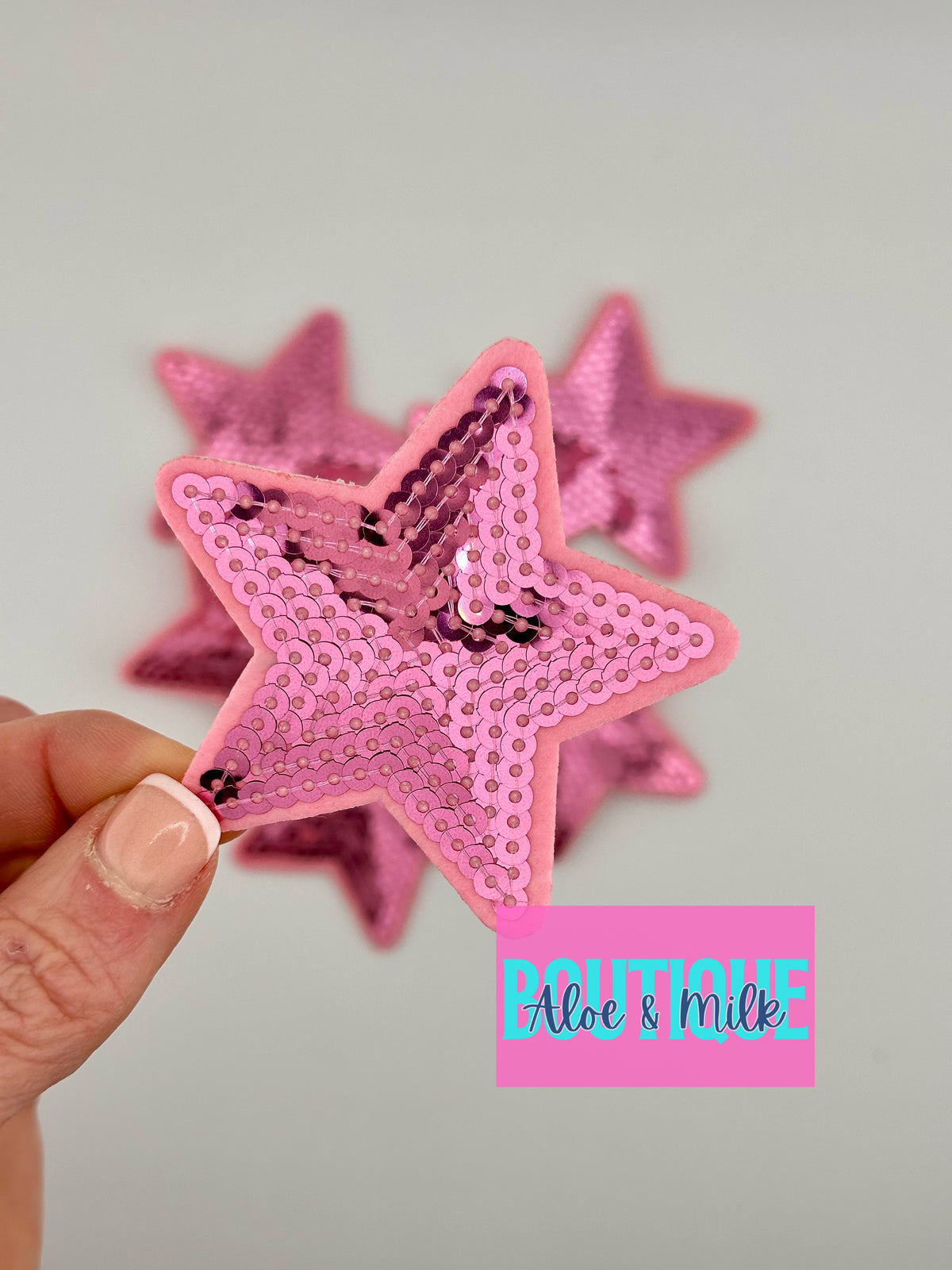 Sequin Star Small and Medium