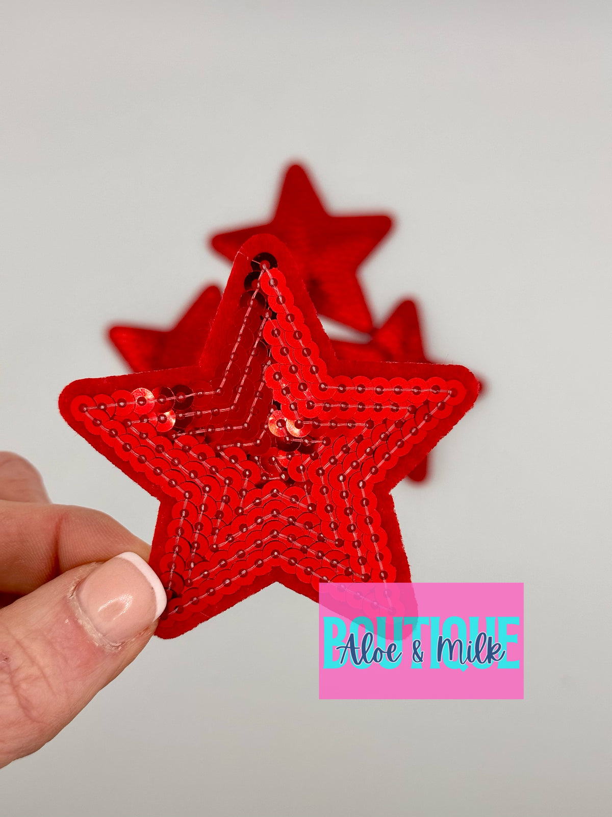 Sequin Star Small and Medium